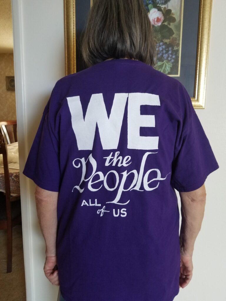 we the people tshirt design